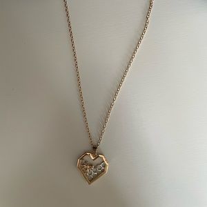 Bumblebee Heart Necklace